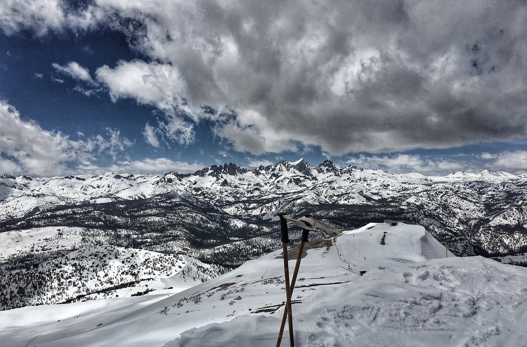 Mammoth Mountain And Our New Minaret Mountain Hat