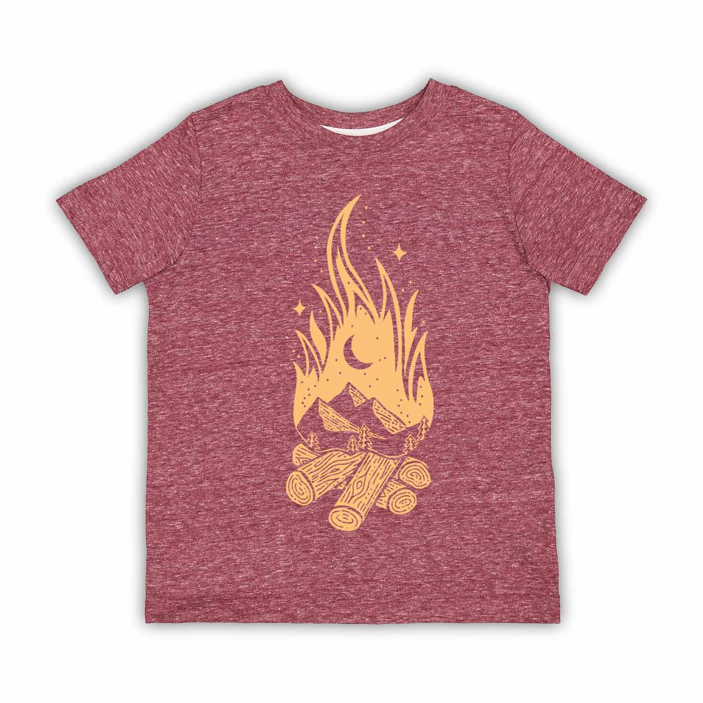 Campfire Toddler + Youth T-shirt - Ketsol
