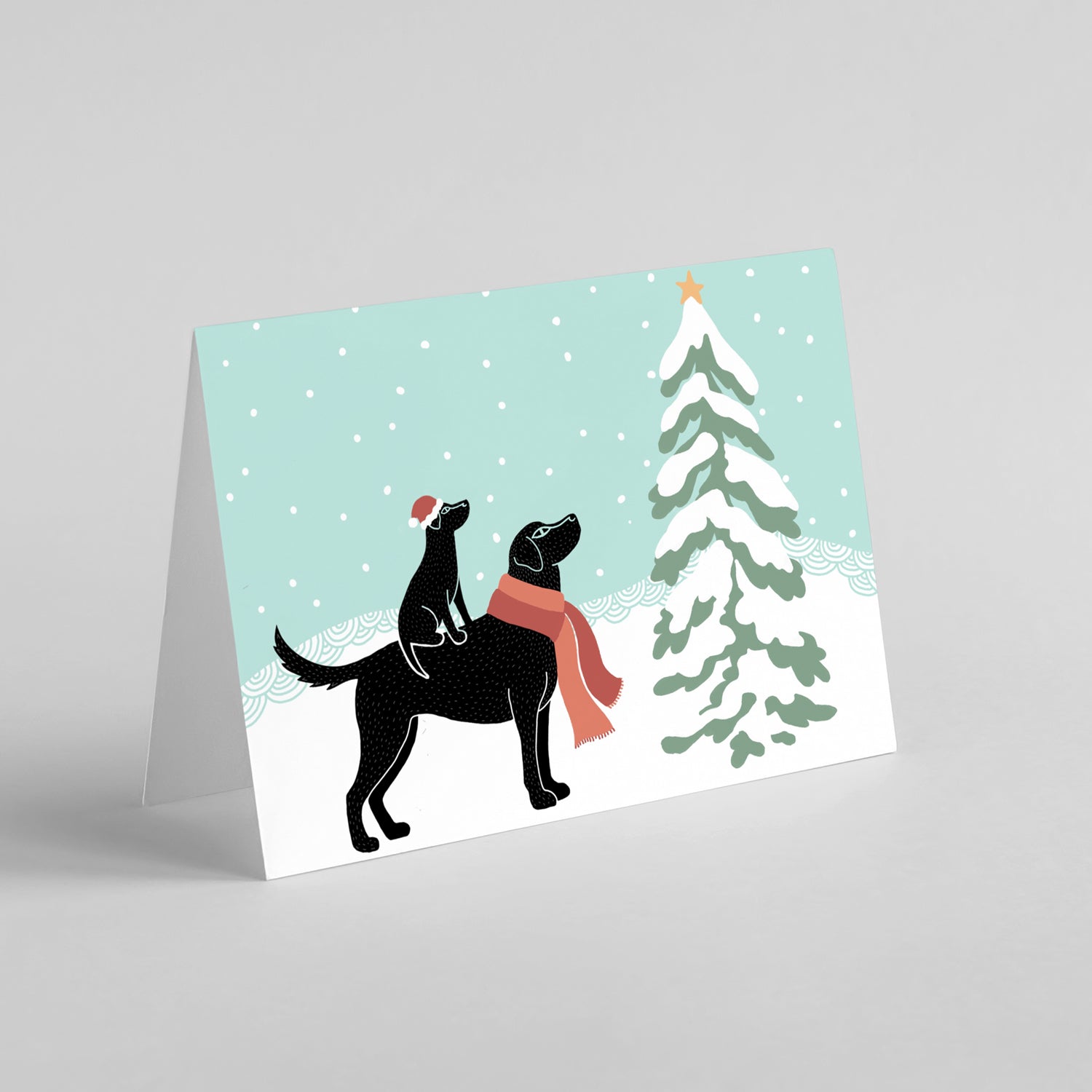 Labby Holidays Greeting Card - Ketsol