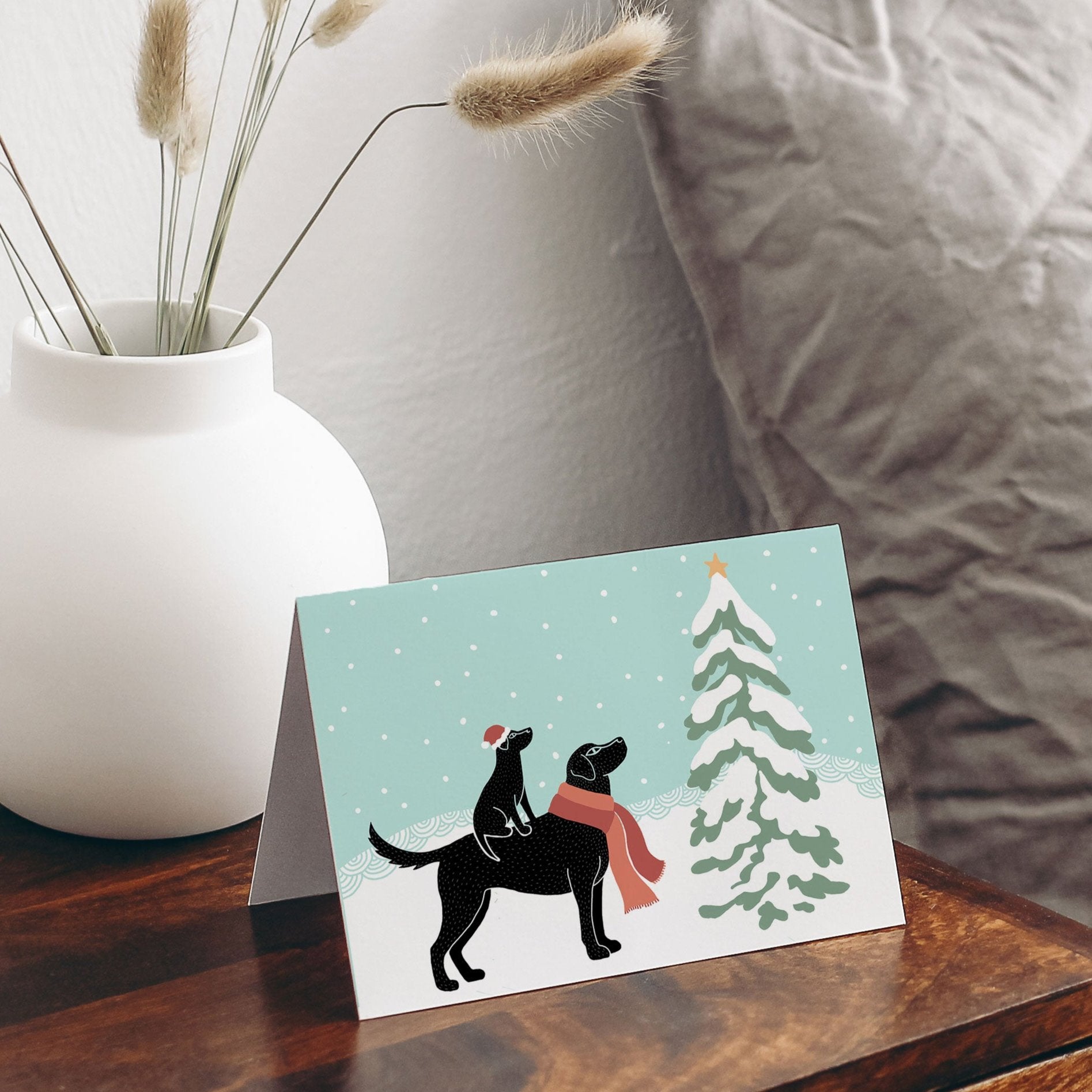 Labby Holidays Greeting Card - Ketsol