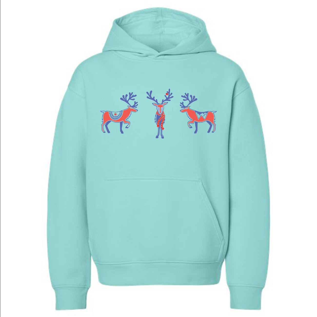 Reindeer Kids & Toddler Hoodie - Iceberg
