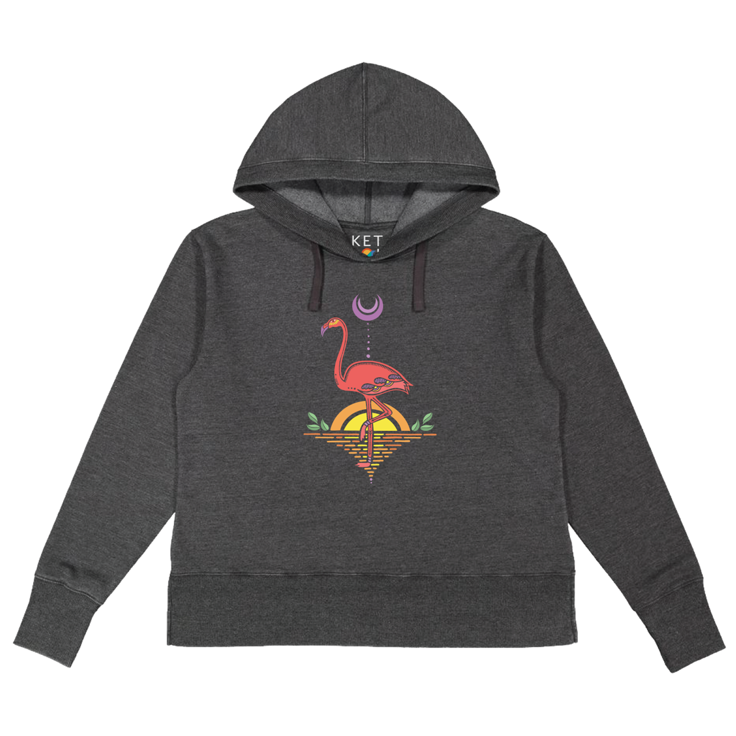 Flamingo Everywhere Hoodie
