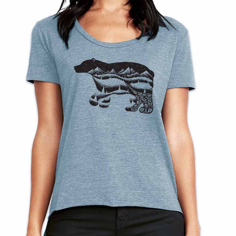 Bear Scoop T-shirt - Ketsol