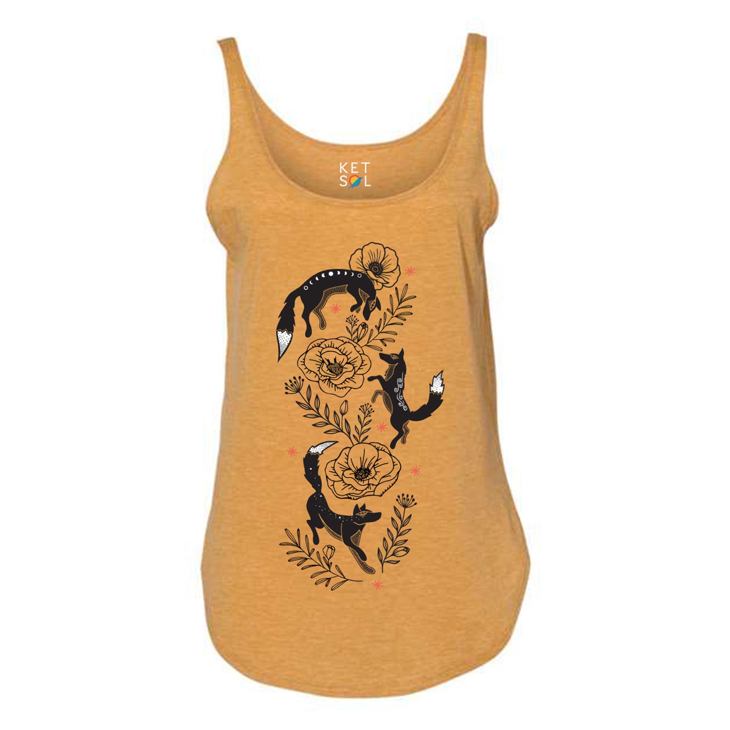 Fox Fave Tank Top | Gold