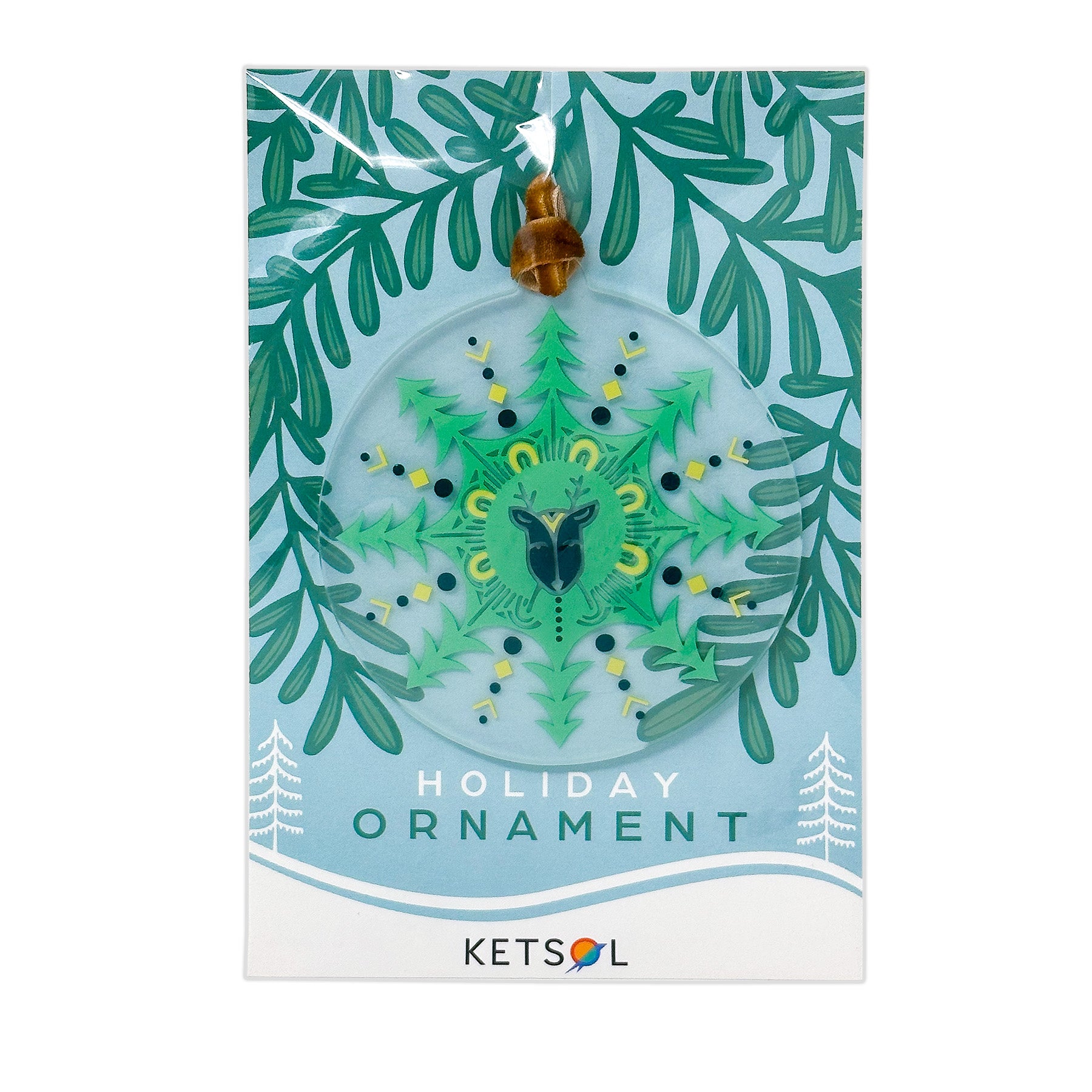 Green Deer Ornament - Ketsol