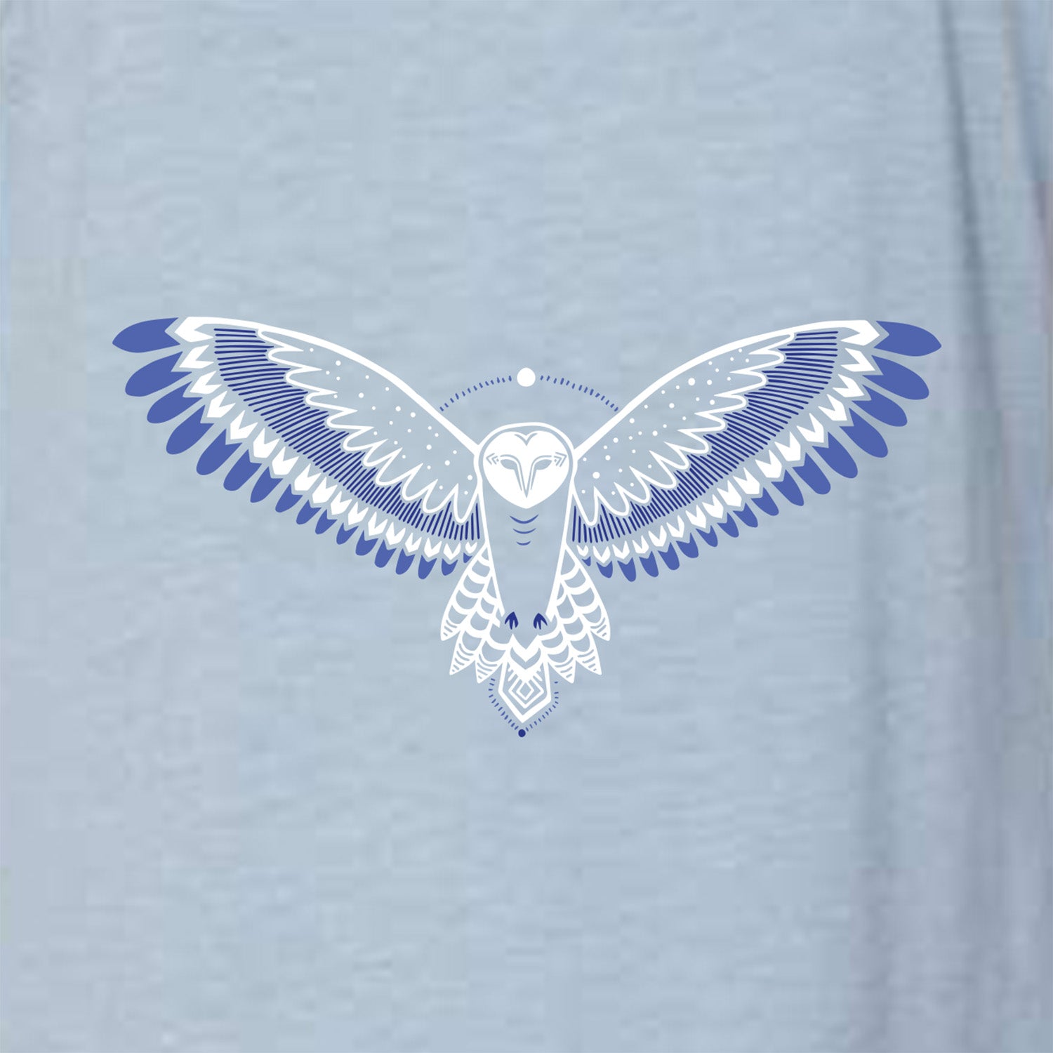 Owl Fave Tank Top | Light Blue