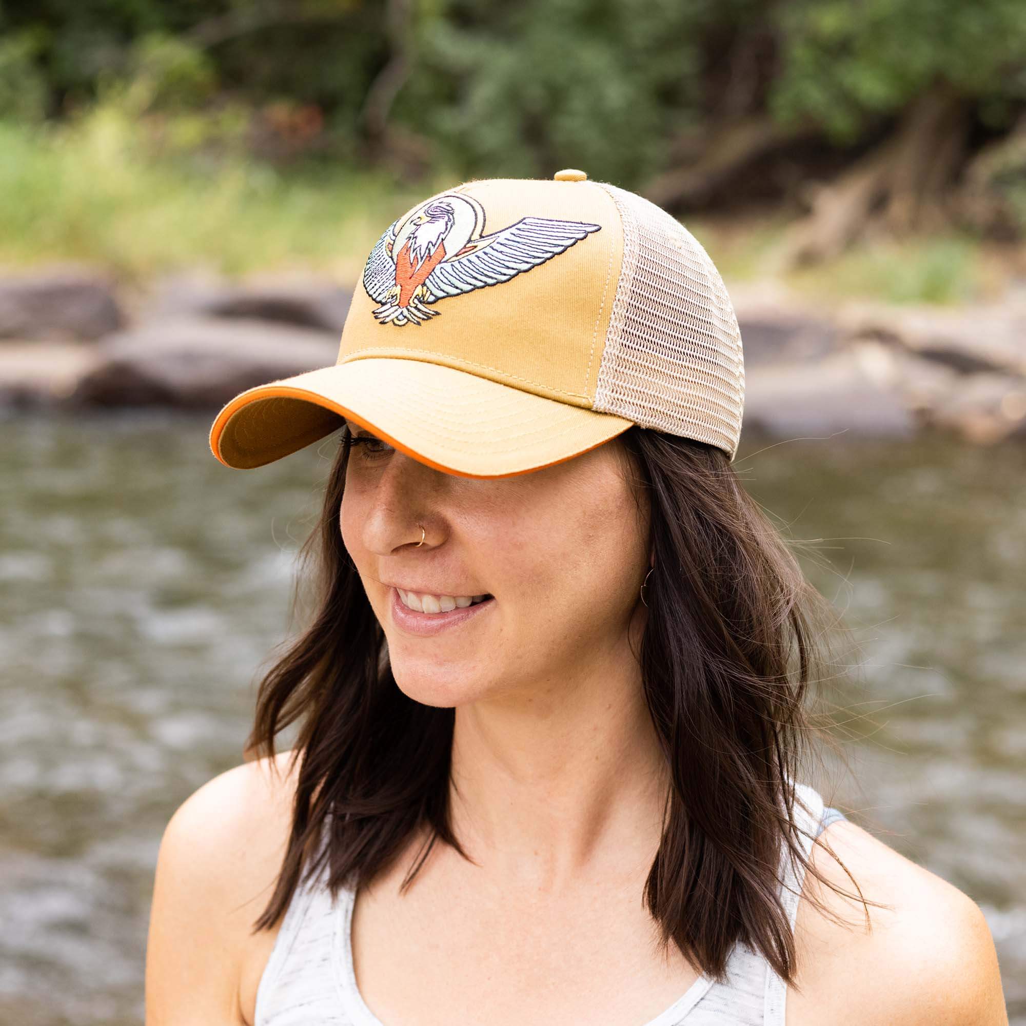 Eagle Trucker Hat | Brush - Ketsol