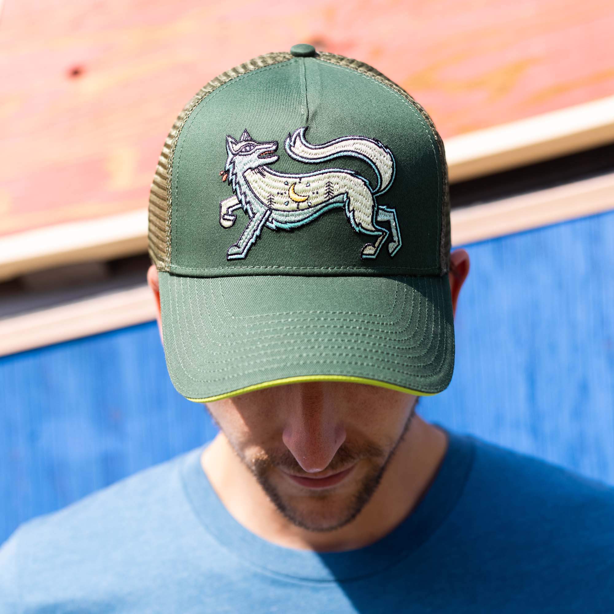 Wolf Trucker Hat | Forest - Ketsol