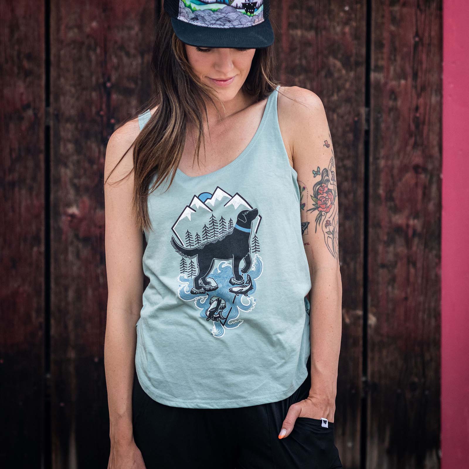 Labrador Fave Tank Top | Pine - Ketsol