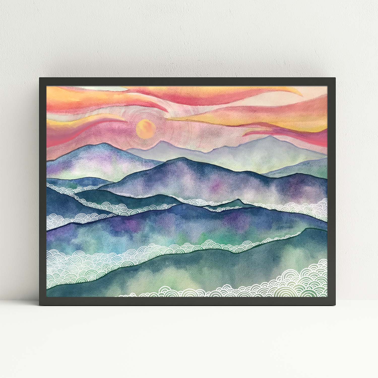 Blue Ridge Mountains Print - Ketsol