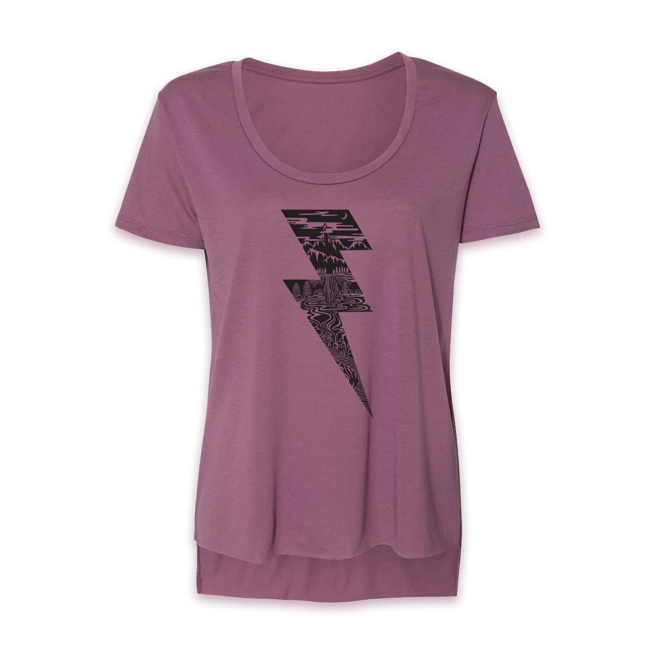 Bolt Scoop T-shirt - Ketsol