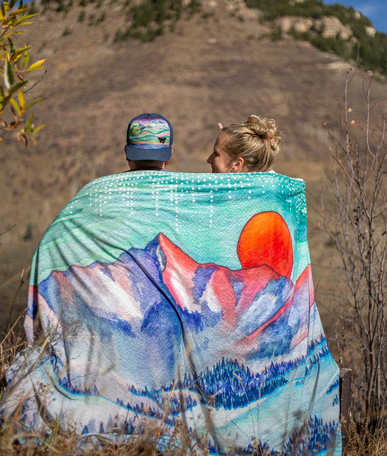 Gore Range Blanket | Fleece Minky Throw Blanket - Ketsol