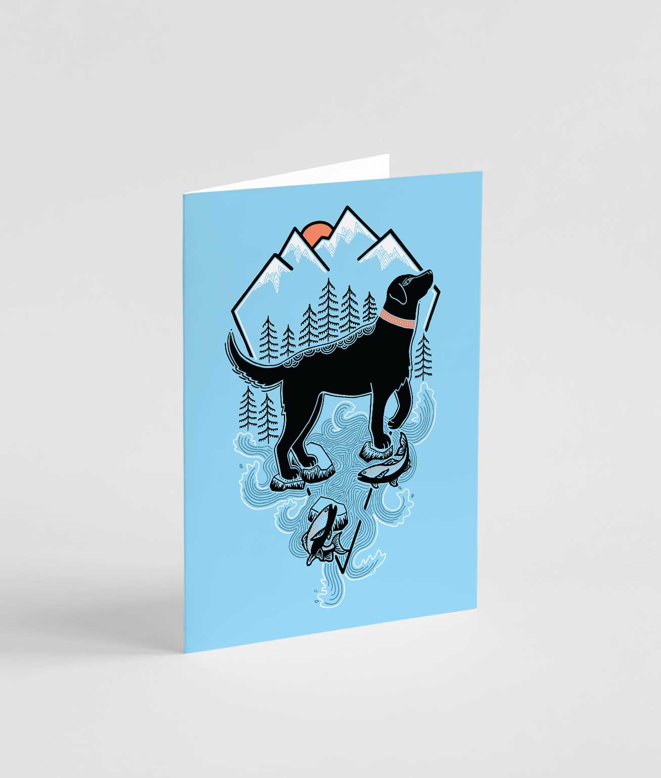 Labrador Greeting Card - Ketsol