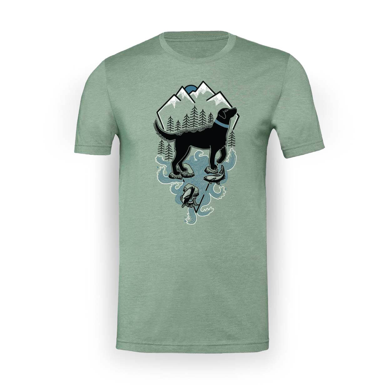 Labrador T-shirt | Sage - Ketsol