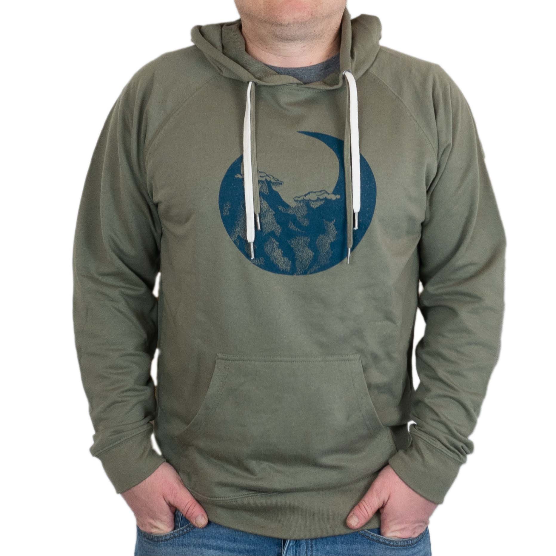 Moon Mountain Terry Hoodie