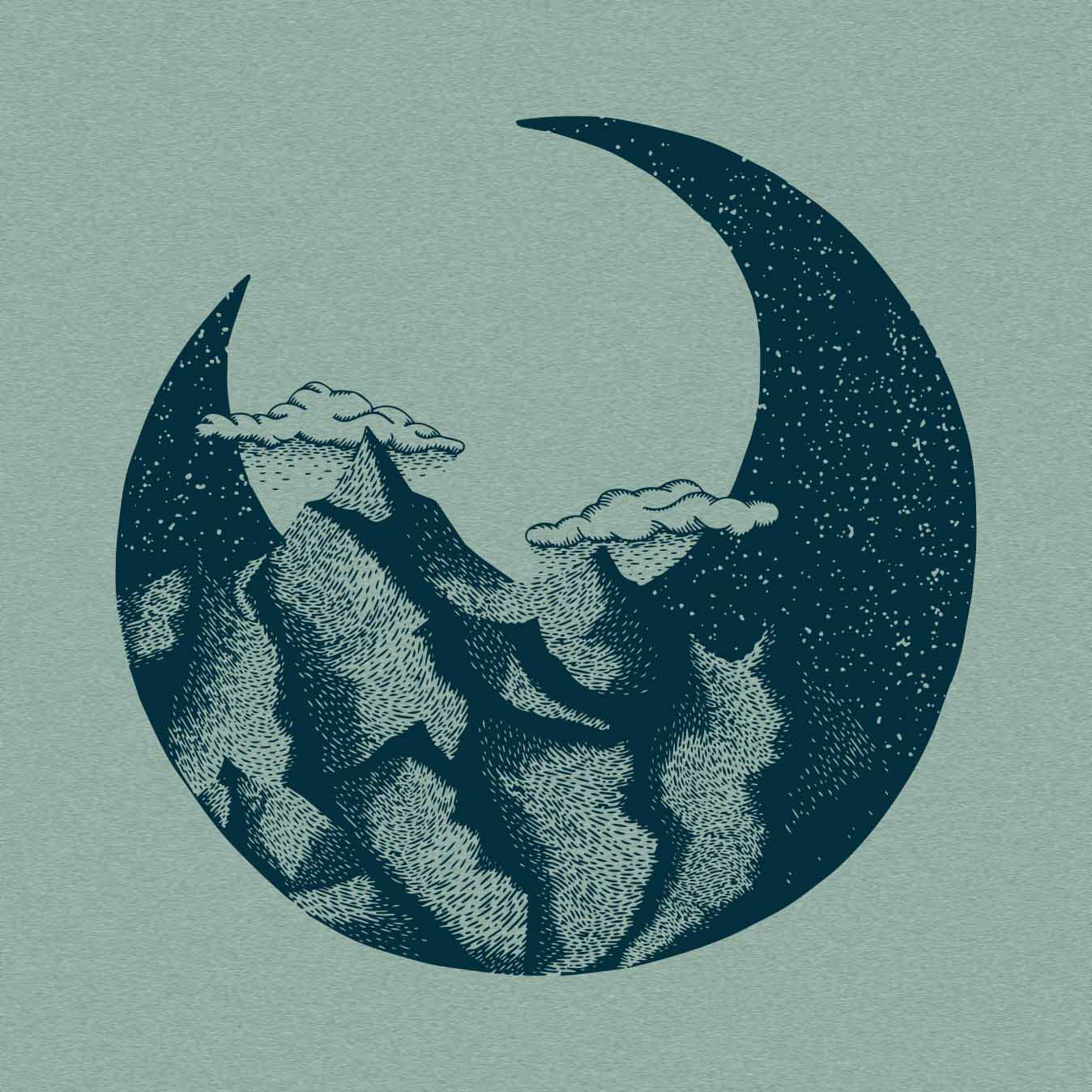 Moon Mountain T-shirt - Ketsol