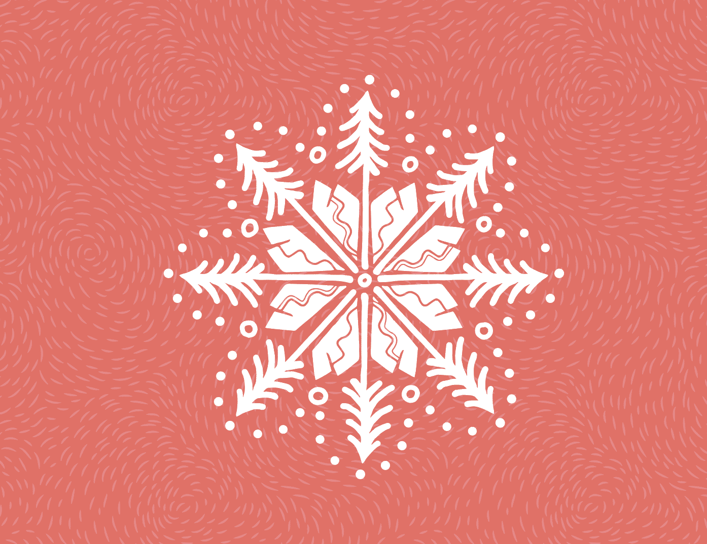 Snowflake Greeting Card - Ketsol