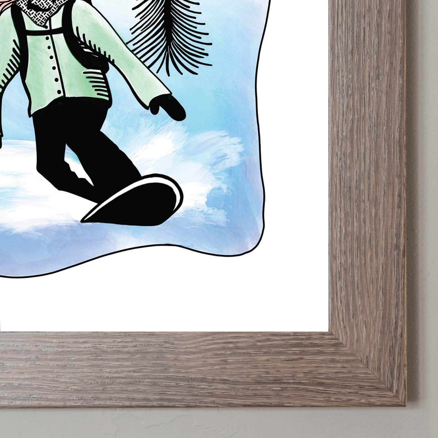 Snowboard Dreams Print - Ketsol