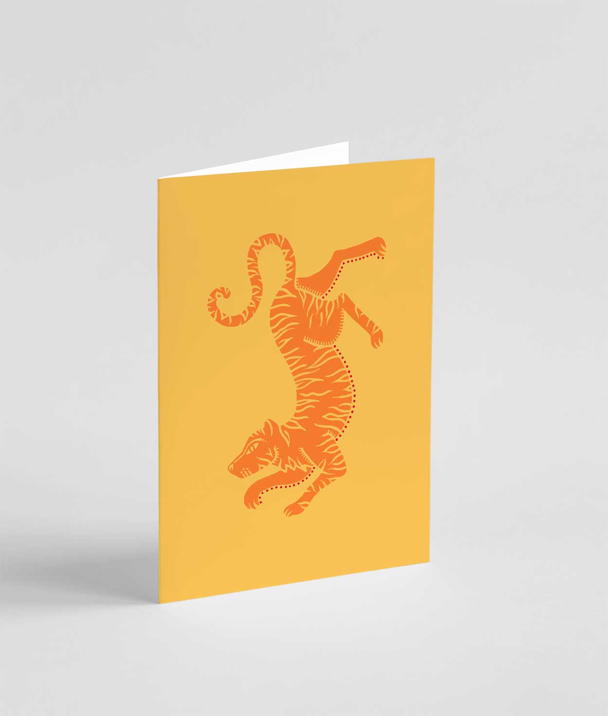 Tiger Note Card | Yellow - Ketsol