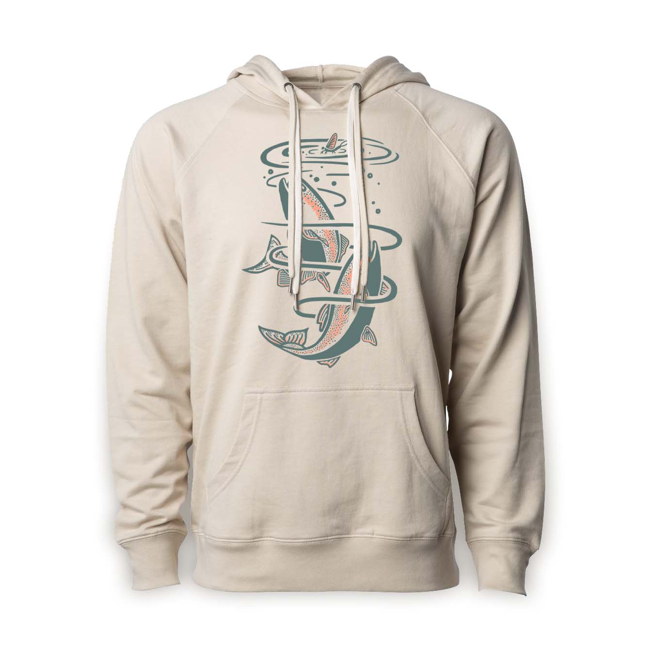 Trout Terry Hoodie | Sand - Ketsol