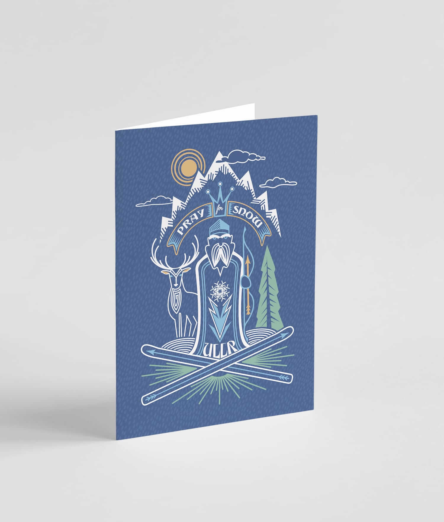 Ullr Greeting Card - Ketsol