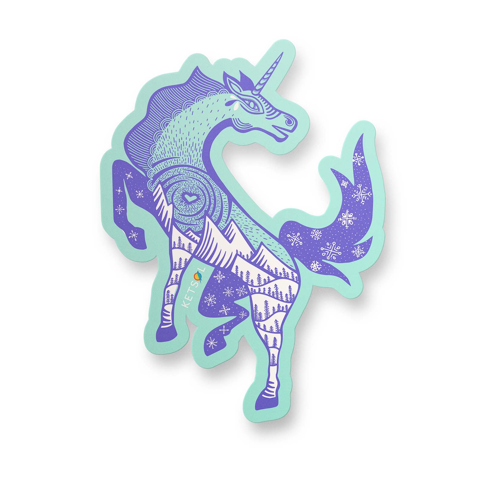 Unicorn Sticker - Ketsol
