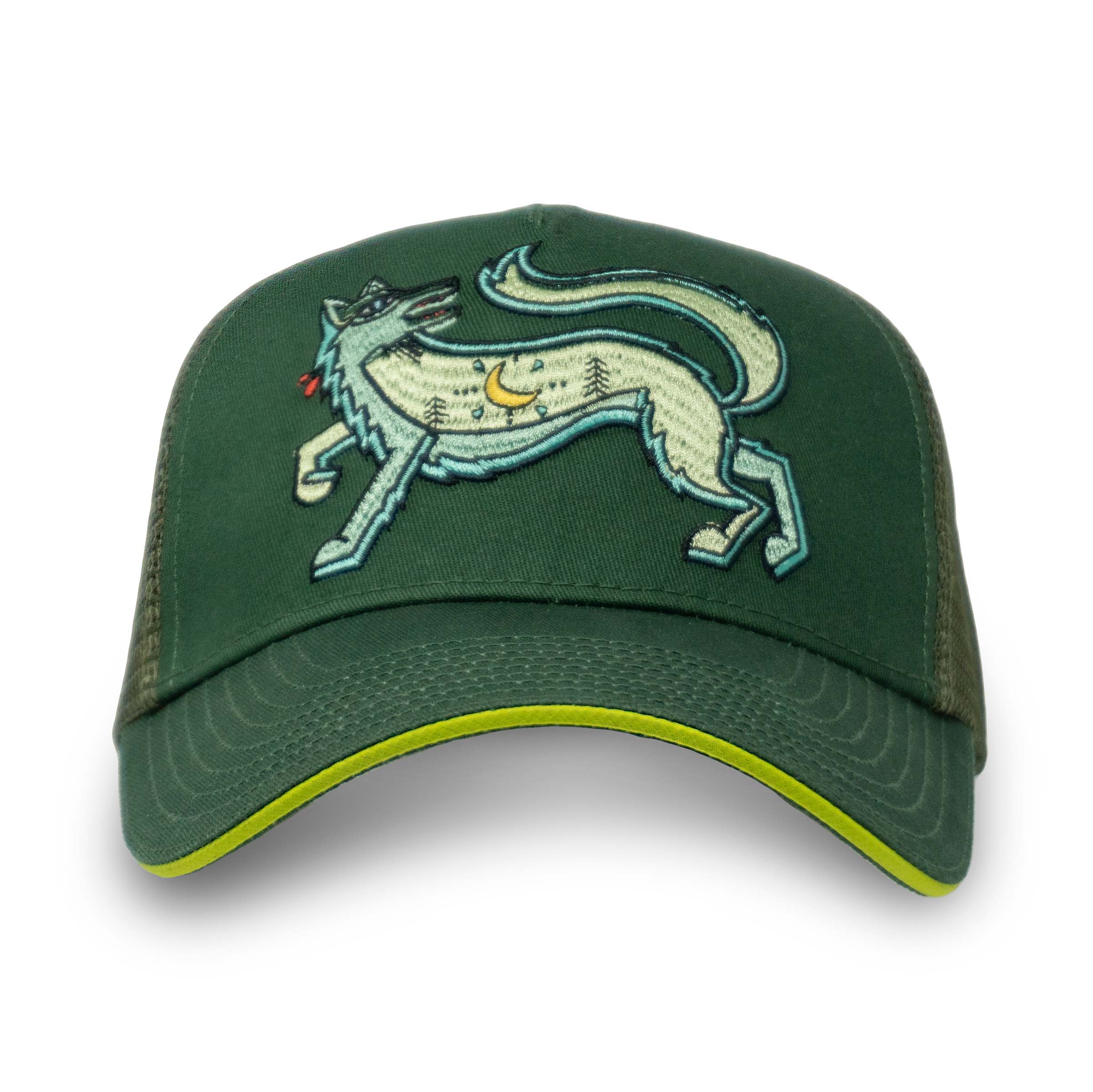 Wolf Trucker Hat | Forest