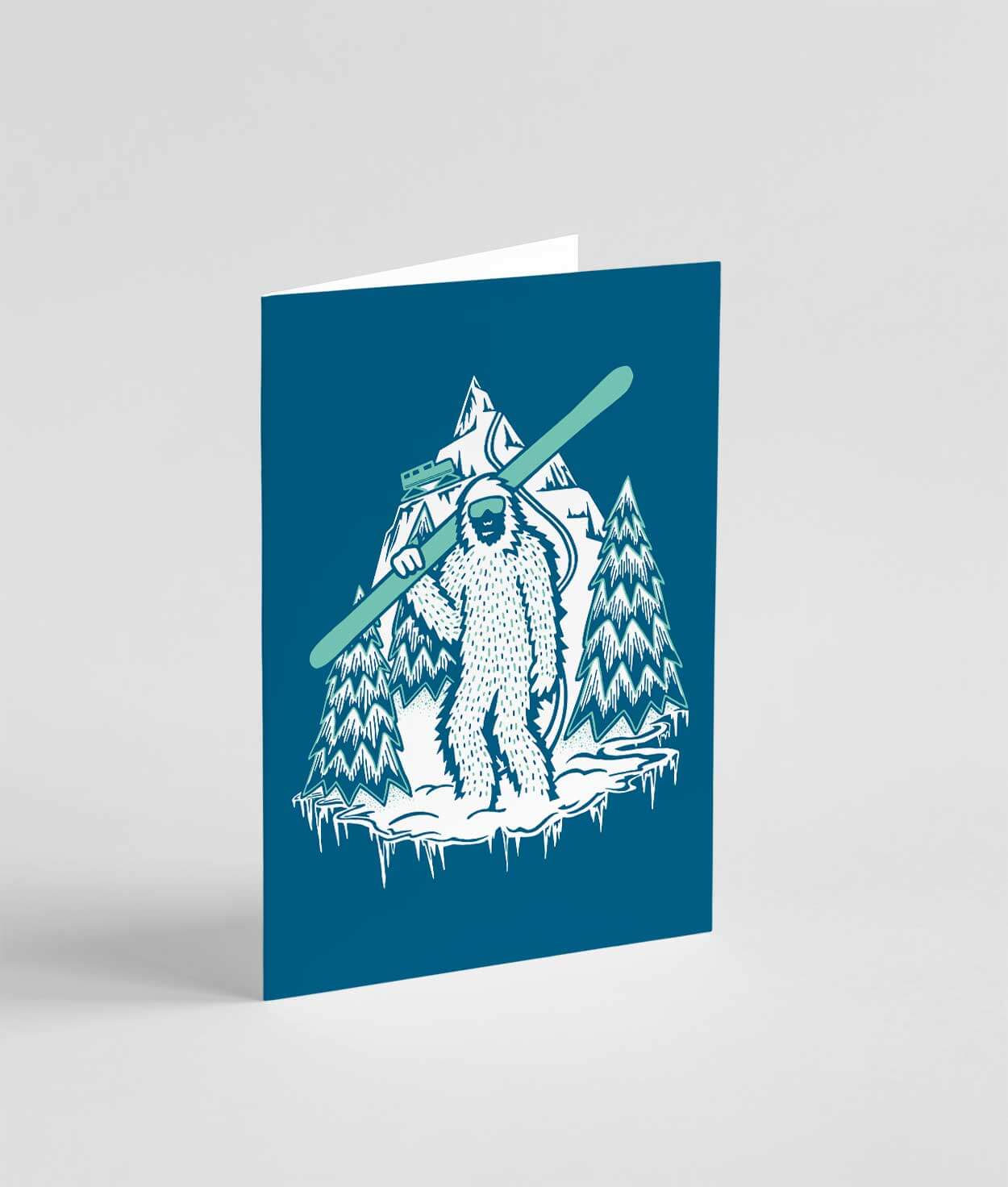 Yeti Greeting Card - Ketsol