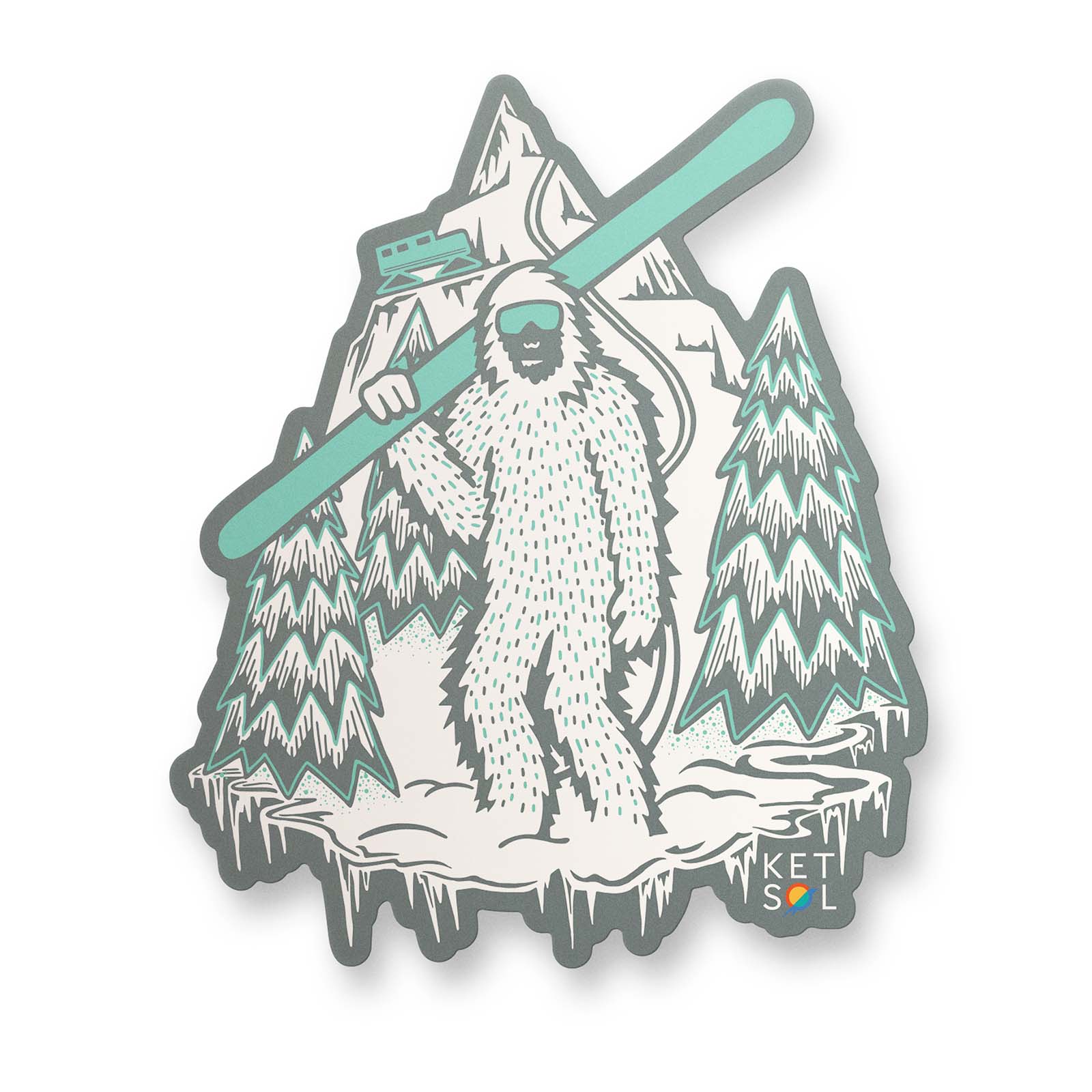 Yeti Sticker - Ketsol