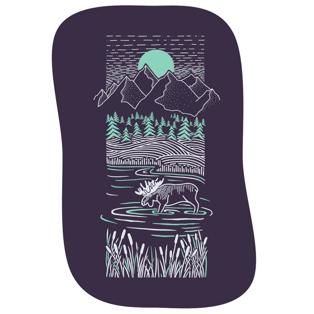 Piney Moose Artwork – Ketsol