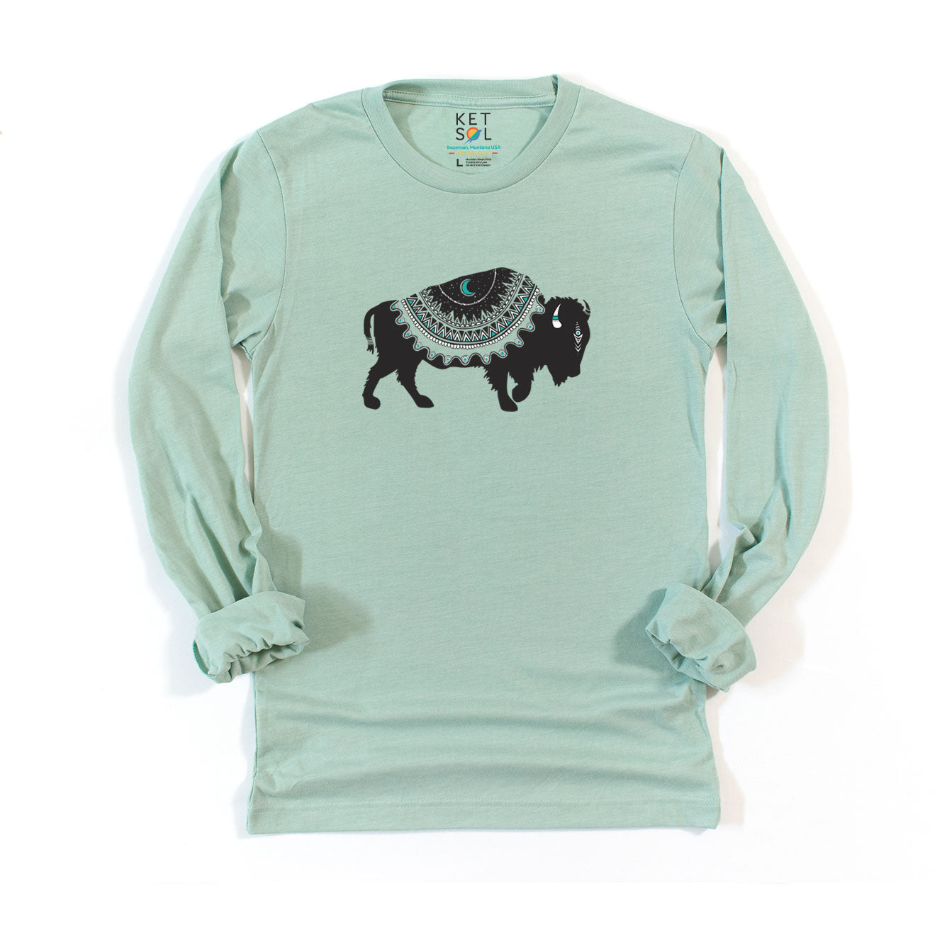 Buffalo Long Sleeve Tee | Big Sky