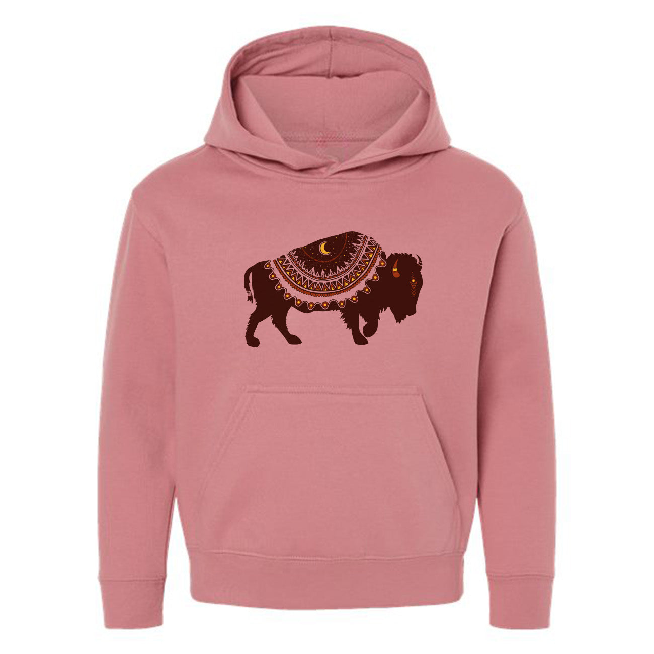 Buffalo Kids & Toddler Hoodie - Rose