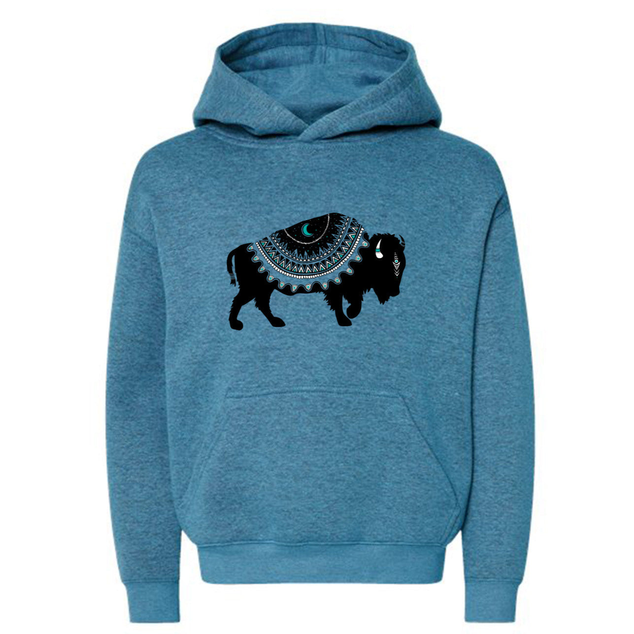 Buffalo Kids & Toddler Hoodie - Lake