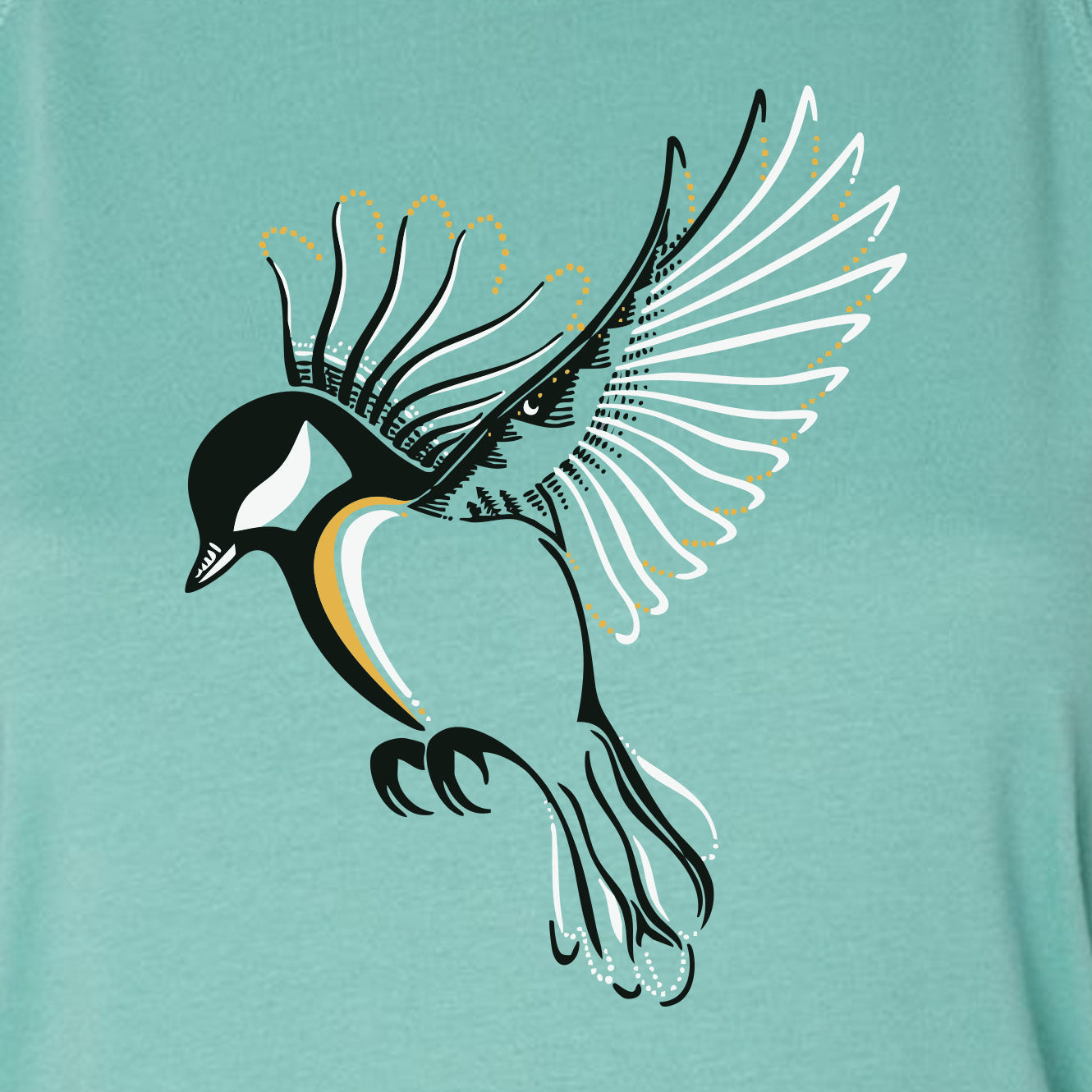 Chickadee Relaxed Tank | Sea