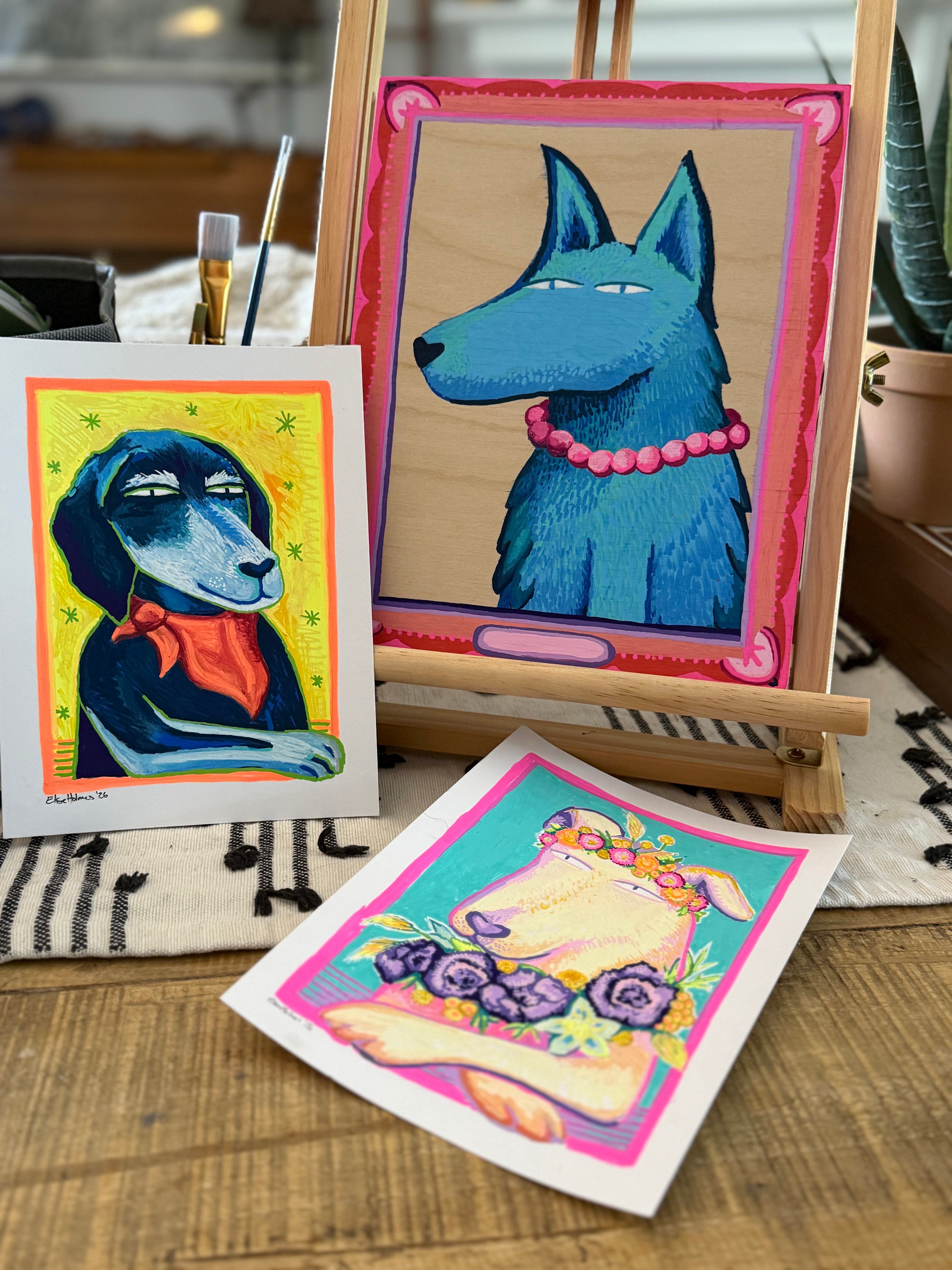 Snoot Portraits — Custom Pet Portrait