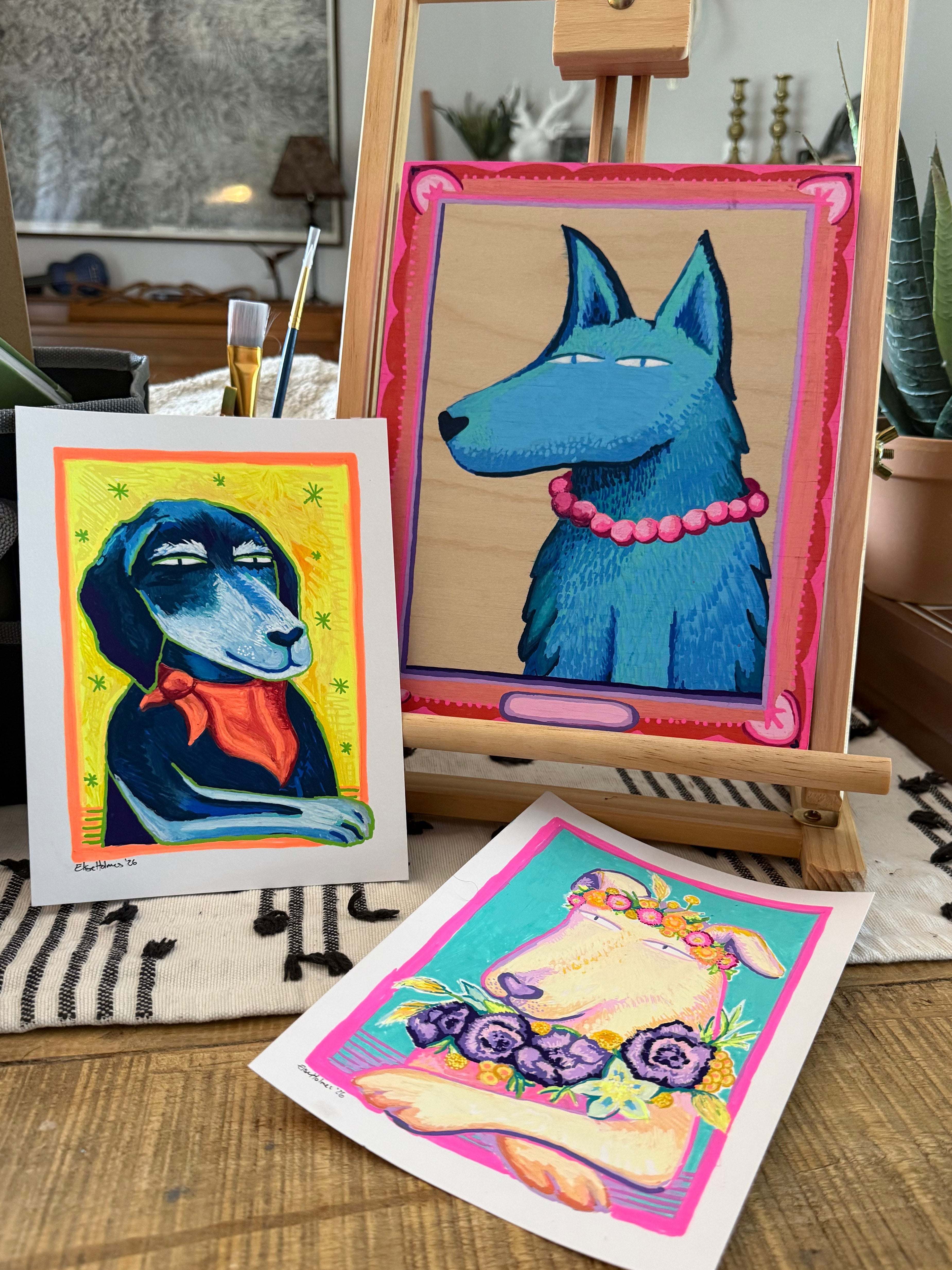 Snoot Portraits — Custom Pet Portrait