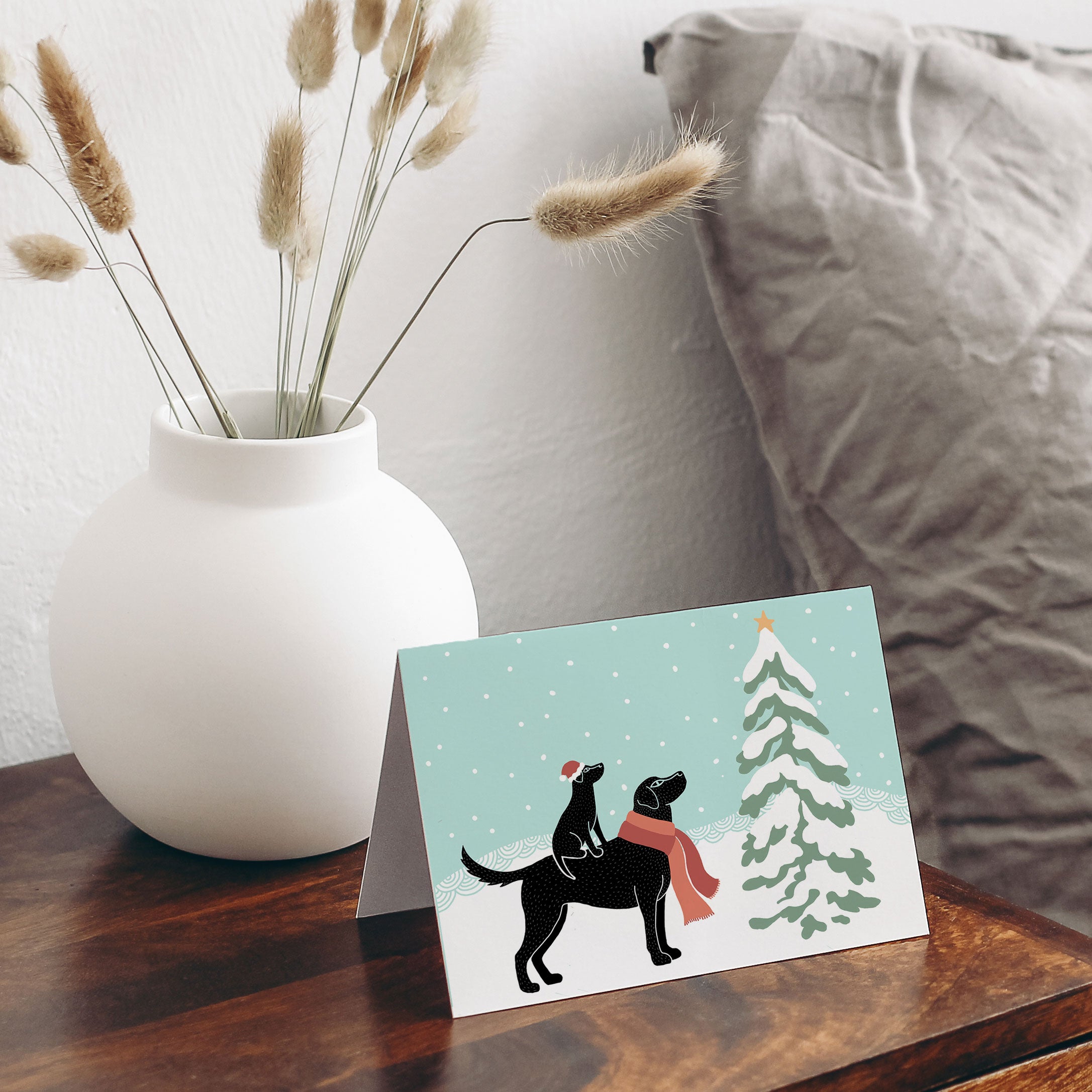 Labby Holidays Greeting Card - Ketsol