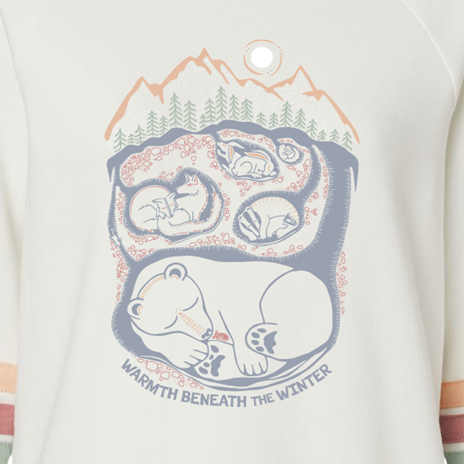 Hibernation Striped Pullover