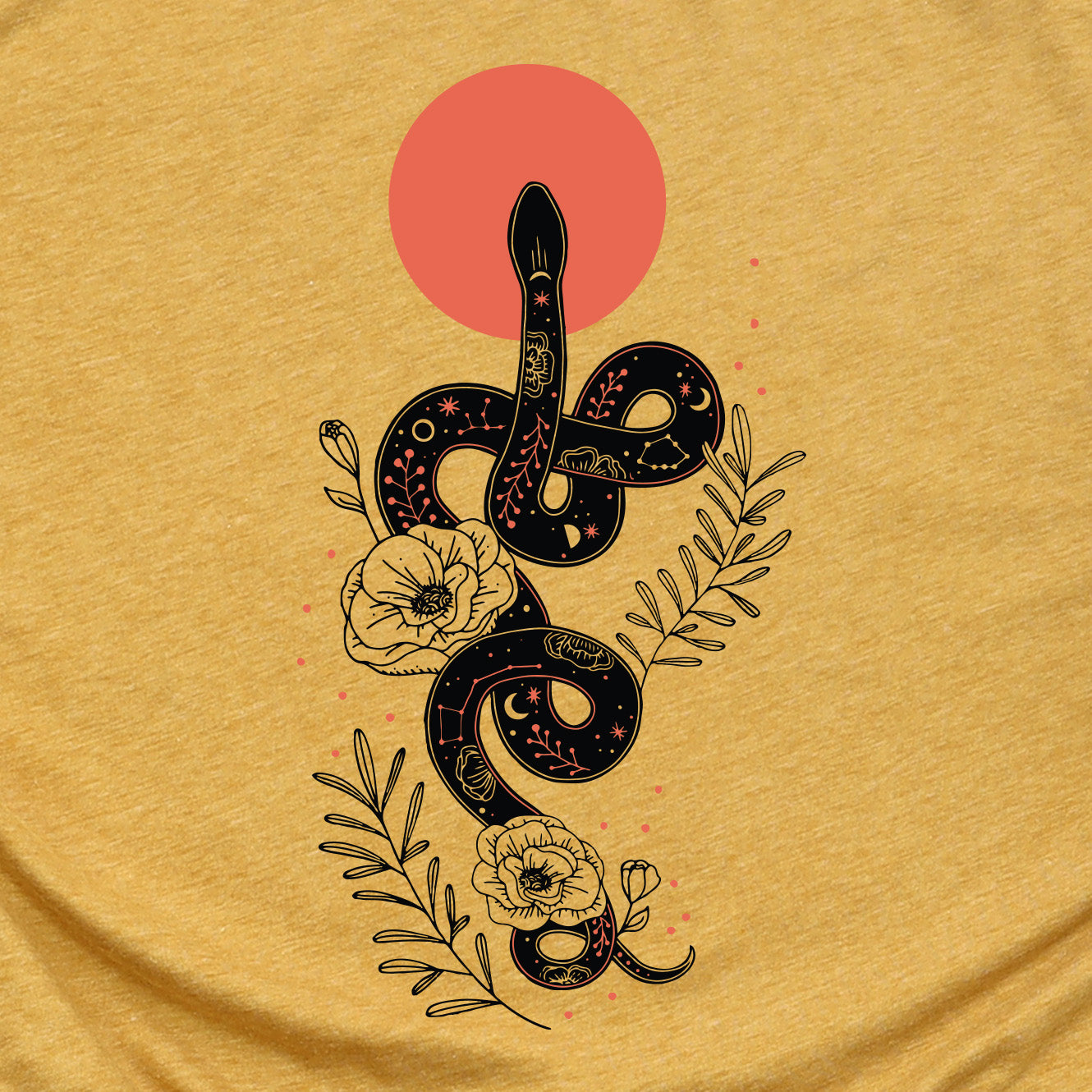 Snake Fave Tank Top | Gold