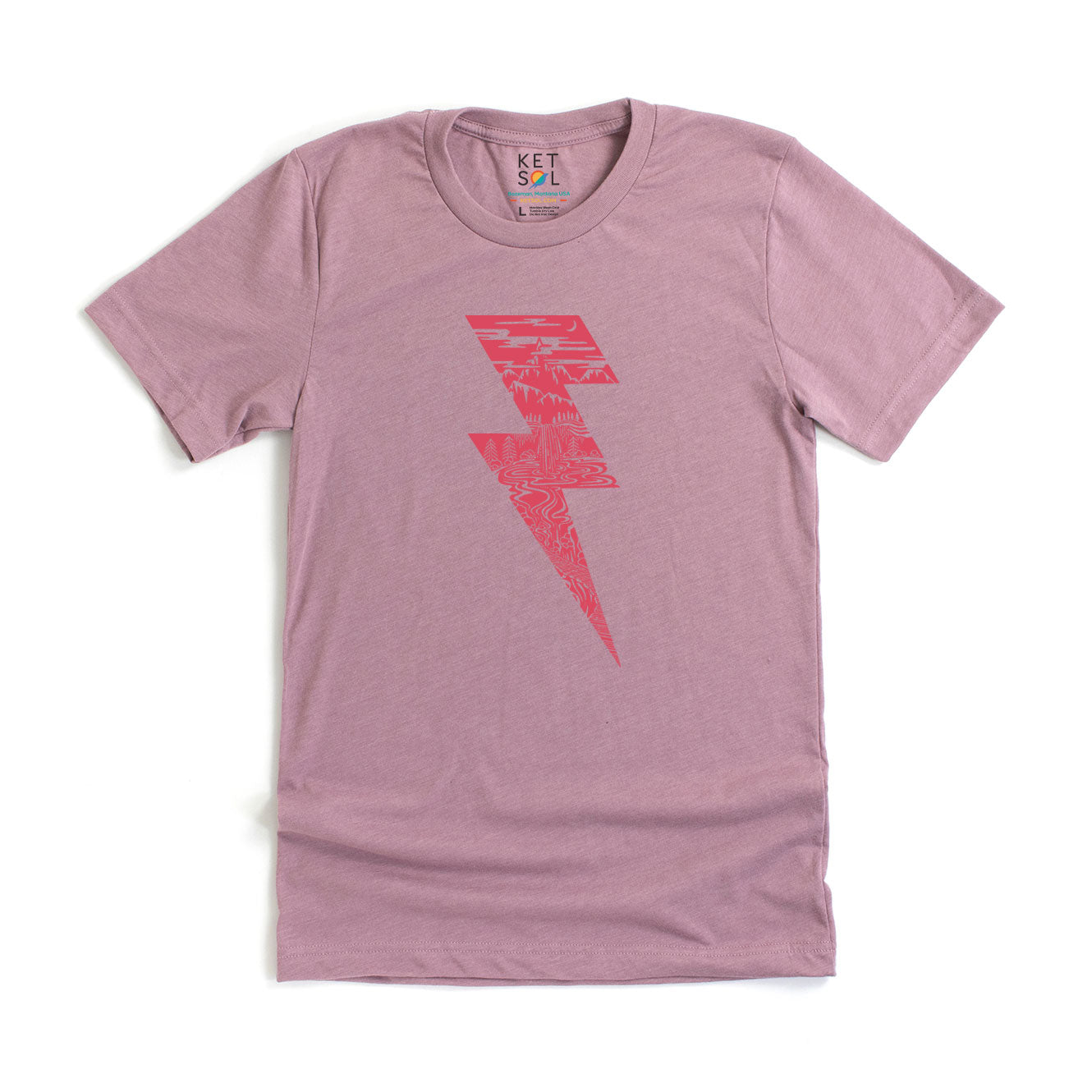 Bolt Tee | Berry