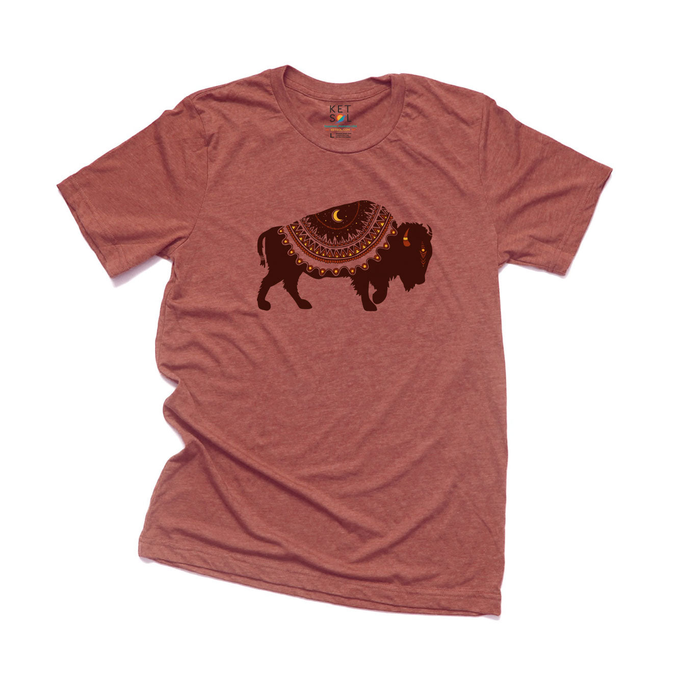 Buffalo Tee | Red Rocks