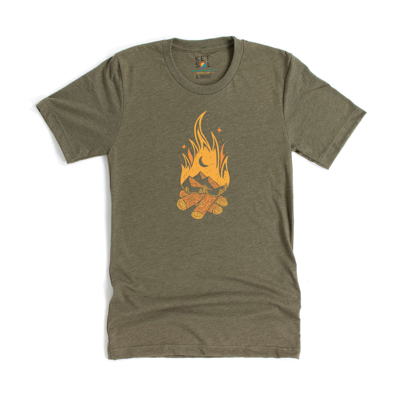 Campfire Tee | Olive