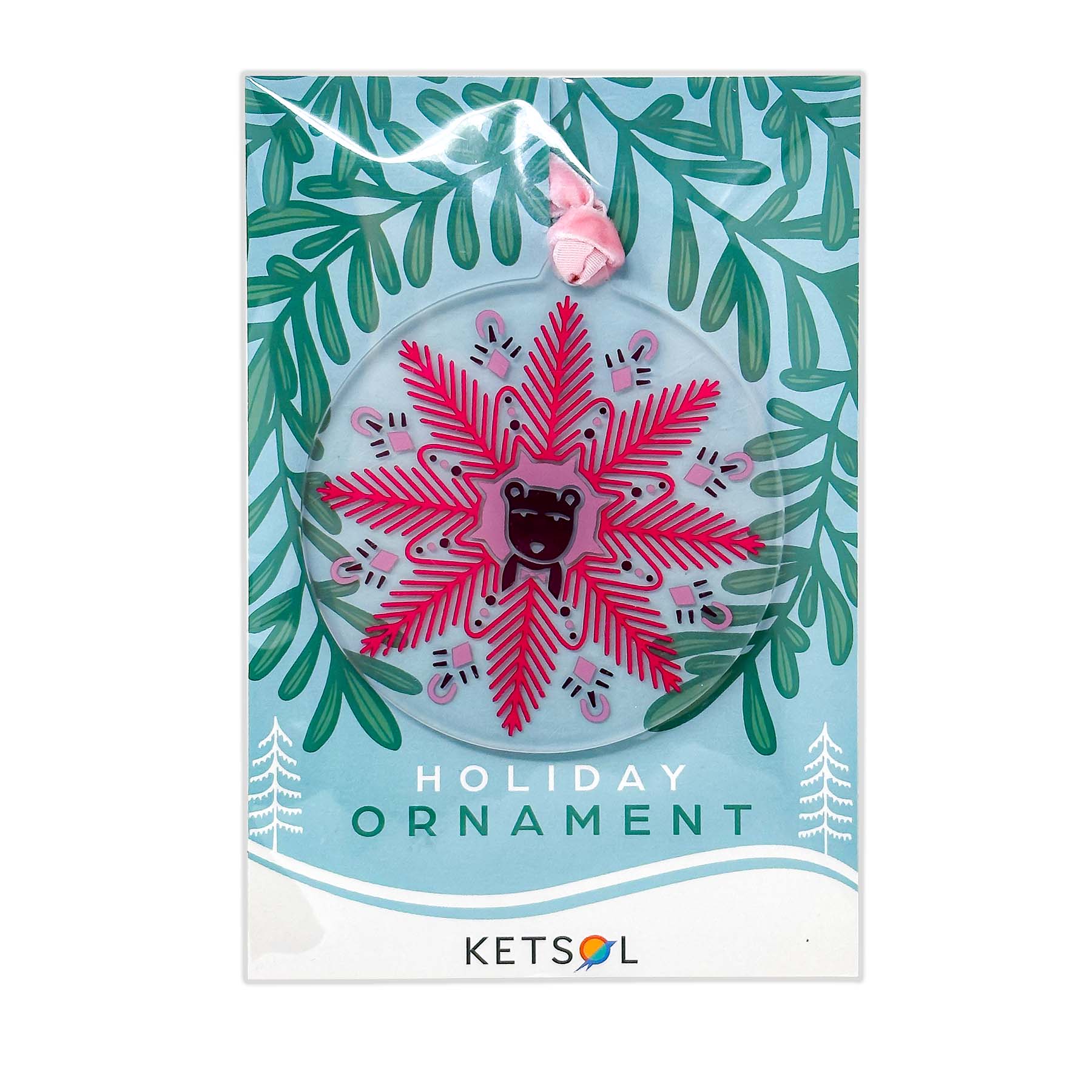 Red Bear Ornament - Ketsol