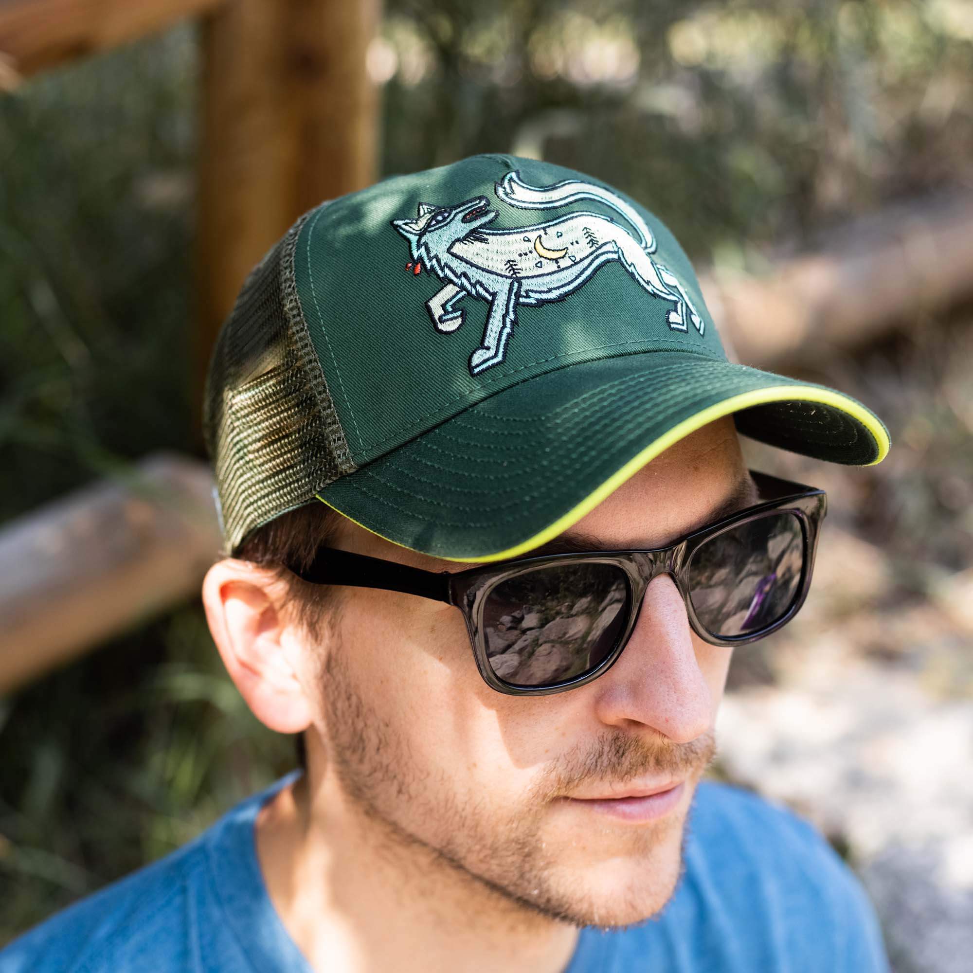 Wolf Trucker Hat | Forest - Ketsol