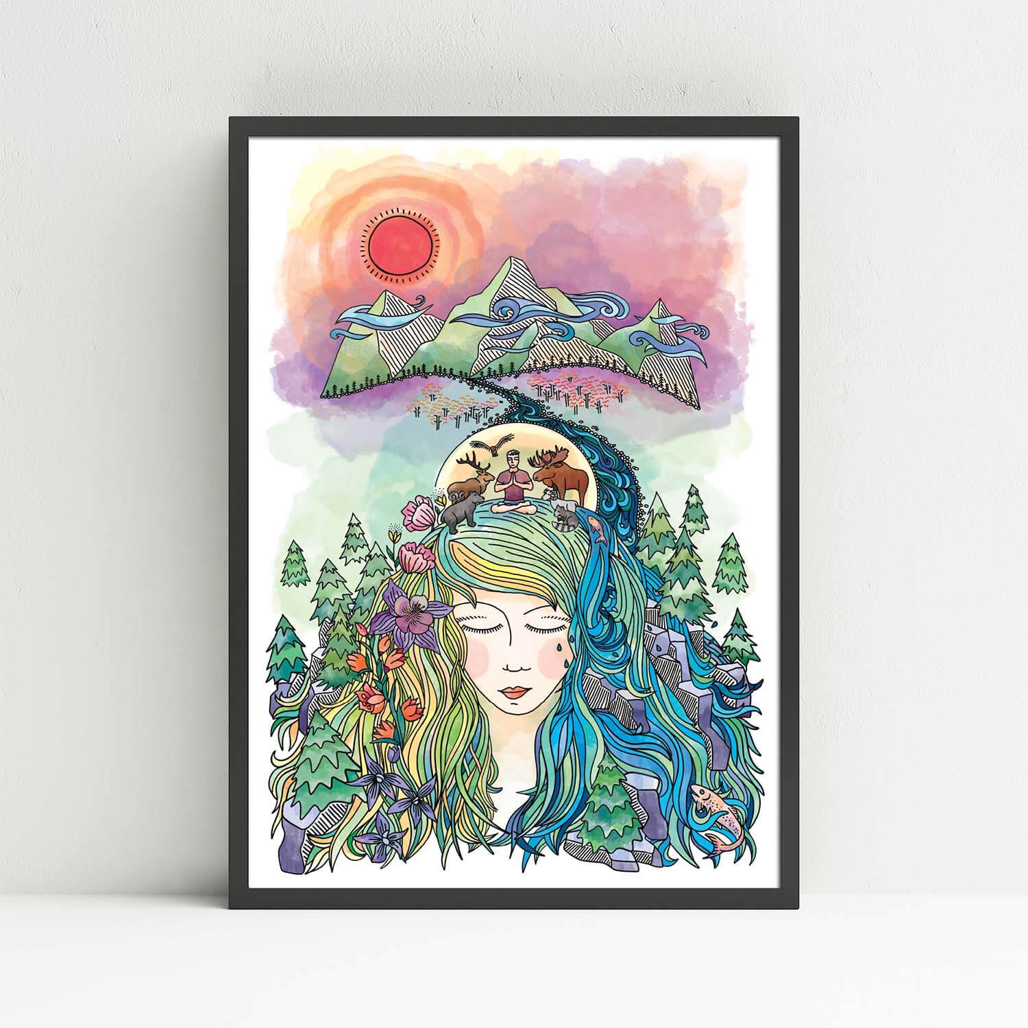 Unity Print Design Unity Print – Artwork by Elise Holmes of Ketsol