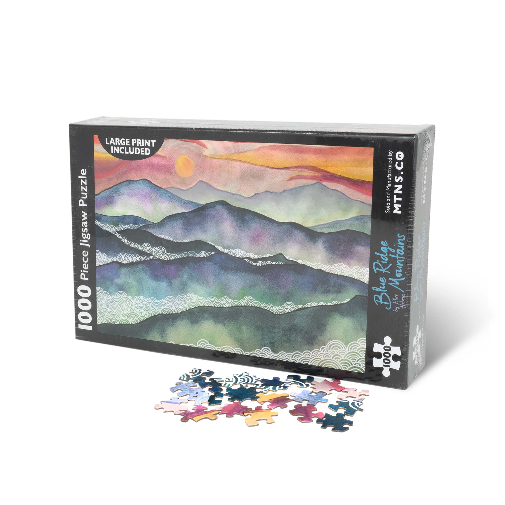 Blue Ridge Mountains Jigsaw Puzzle | 1000 Piece Jigsaw Puzzle - Ketsol