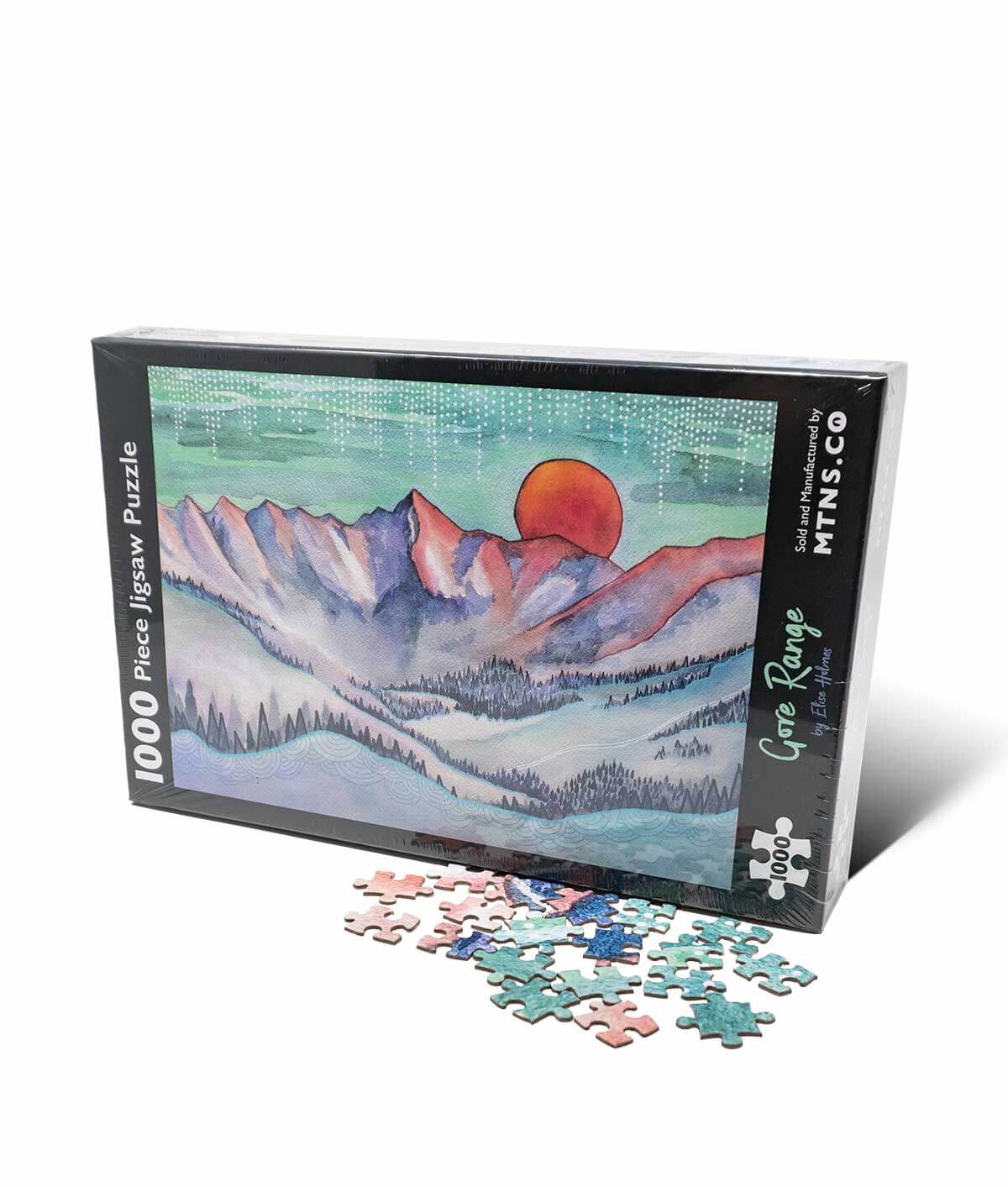 Gore Range Jigsaw Puzzle | 1000 Piece Jigsaw Puzzle - Ketsol