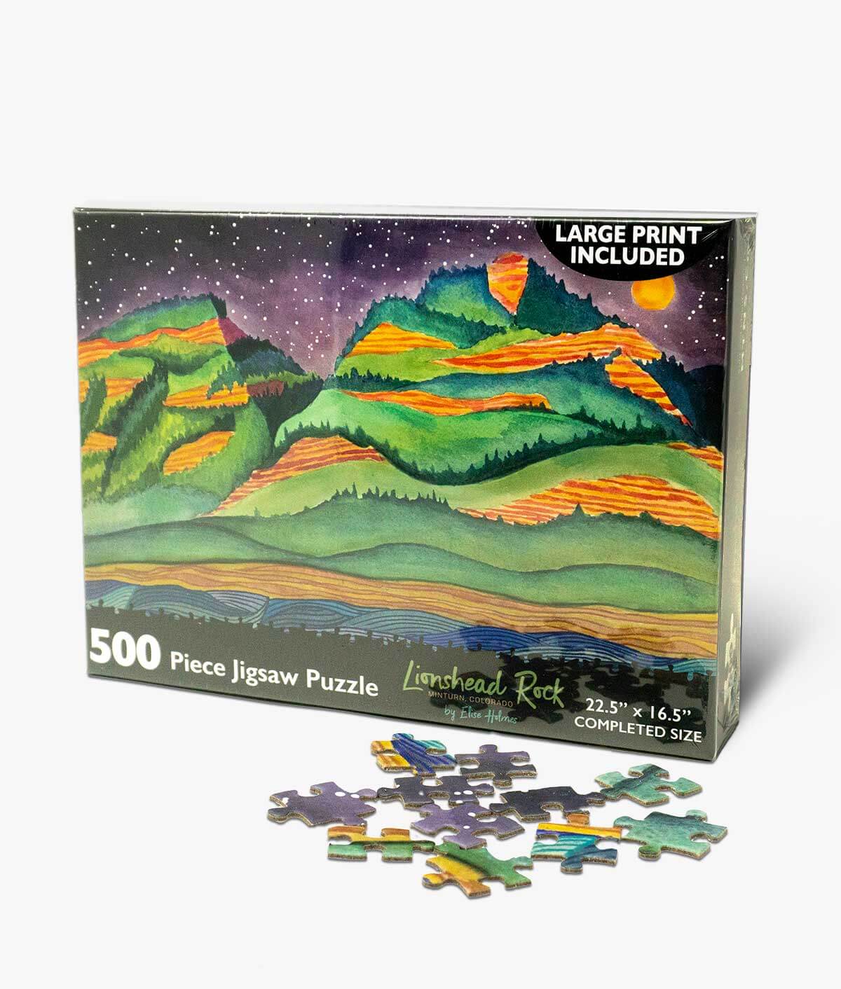 Lionshead Jigsaw Puzzle | 500 Piece Jigsaw Puzzle - Ketsol