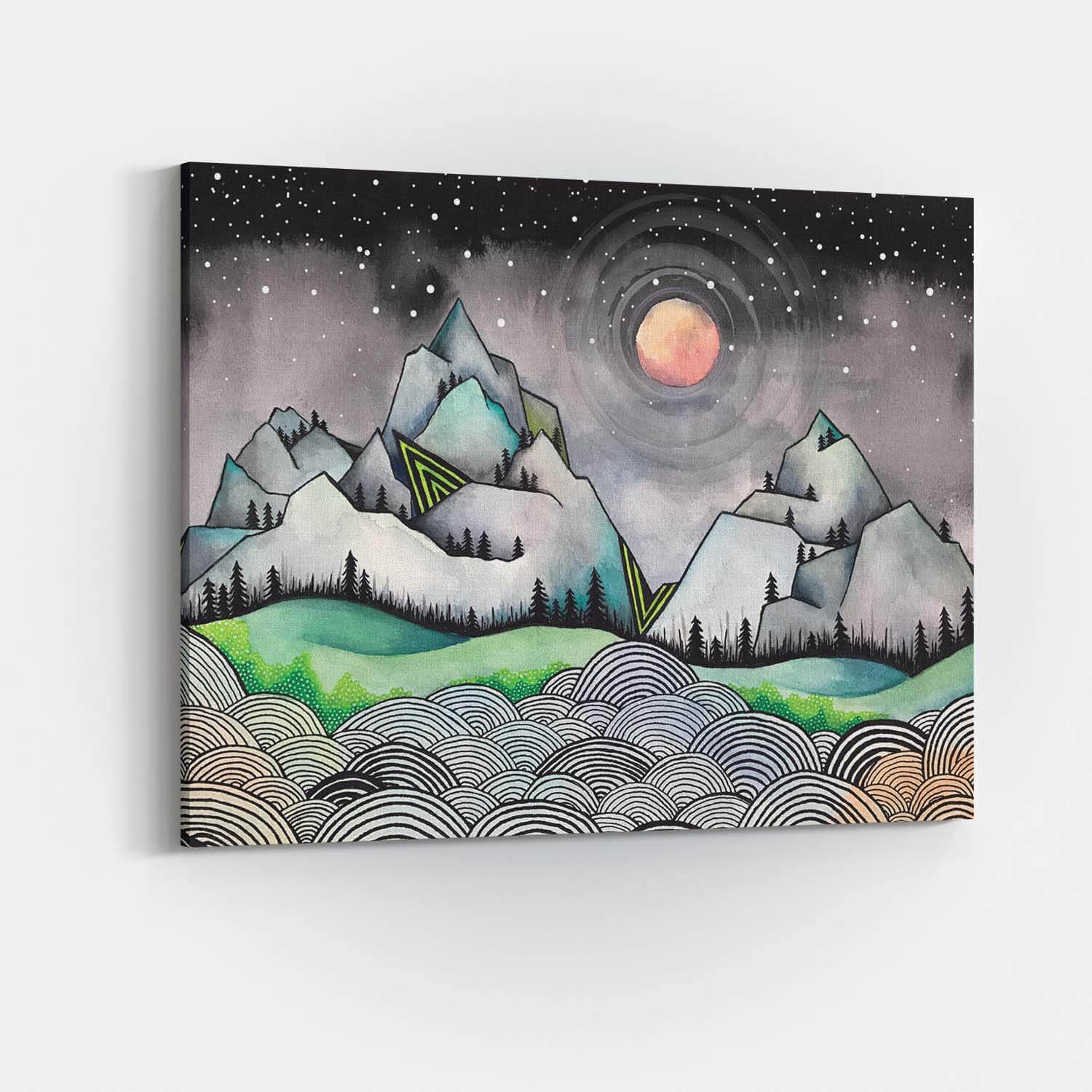 Minaret Mountains Print - Ketsol
