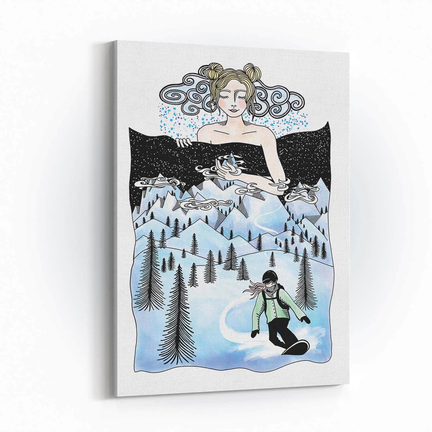 Snowboard Dreams Print - Ketsol